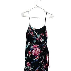 Express Floral Black Dress